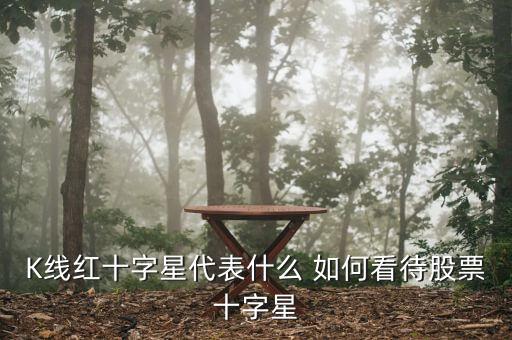 下跌途中紅十字收盤什么意思，什么是股票或大盤收十字星謝謝