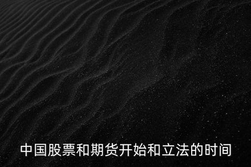 中國股票什么時候立法，股票什么時候立法的