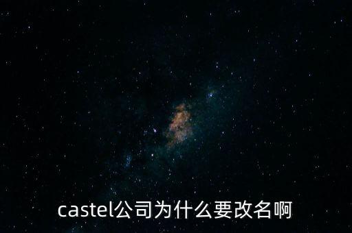 castel公司為什么要改名啊