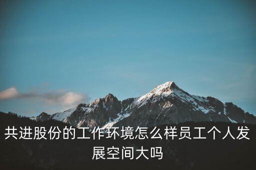 共進股份的工作環(huán)境怎么樣員工個人發(fā)展空間大嗎