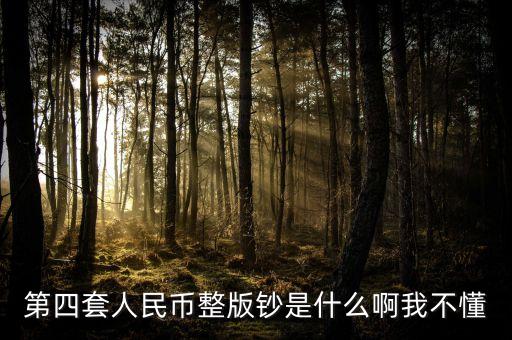 第四套人民幣是什么樣的，第四代人民幣都是什么樣子的