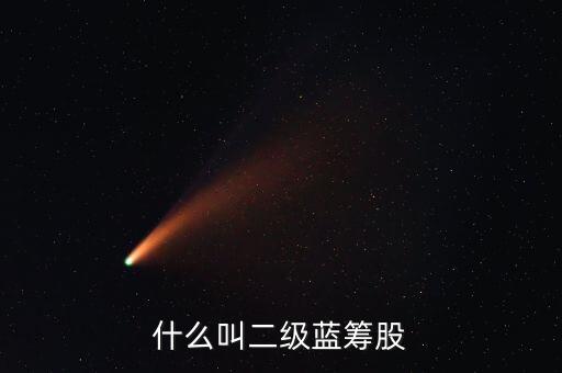 什么叫二級(jí)藍(lán)籌股