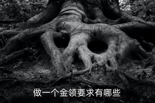 金領(lǐng)需要什么，怎樣才能成為金領(lǐng)