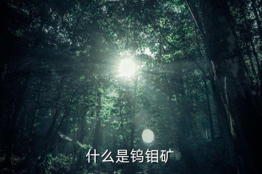 鎢礦是做什么的，鎢石是干什么用的