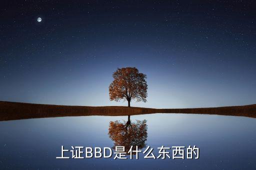 上證指數(shù)bbd是什么意思，股票中的BBD是什么意思