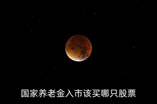 國家養(yǎng)老金入市該買哪只股票