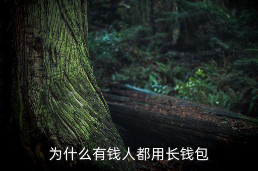 有錢人為什么用長(zhǎng)錢包，有錢人為何用長(zhǎng)錢包