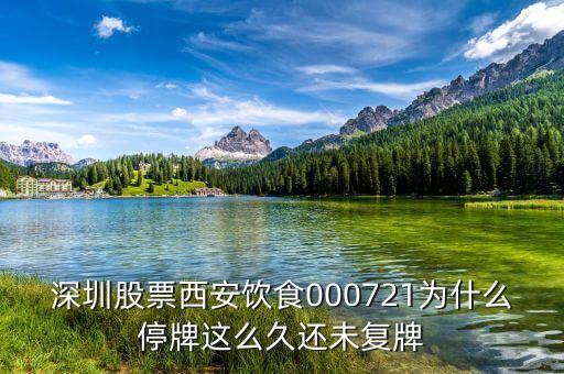 深圳股票西安飲食000721為什么停牌這么久還未復牌