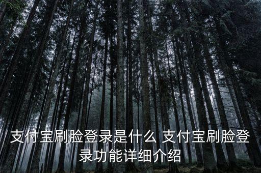 支付寶刷臉登陸beta是什么意思，支付寶刷臉登錄是什么 支付寶刷臉登錄功能詳細(xì)介紹