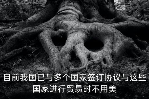 中國(guó)為什么不用美元，為什么人民幣取代不了美元