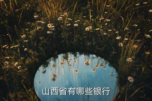 山西省有哪些銀行