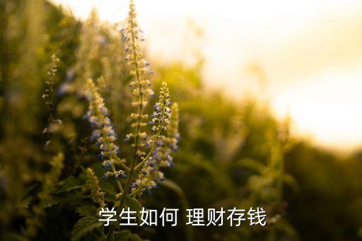 適合在校學生怎么投資理財