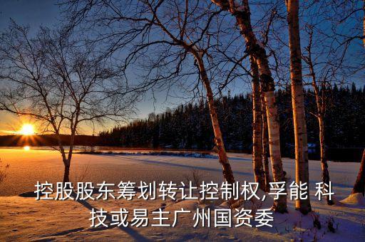  控股股東籌劃轉(zhuǎn)讓控制權(quán),孚能 科技或易主廣州國(guó)資委