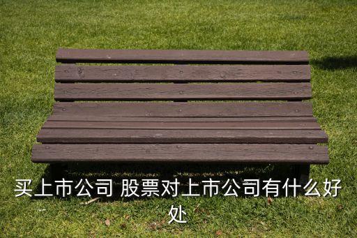 買上市公司 股票對(duì)上市公司有什么好處