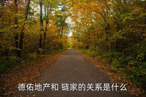 德佑地產(chǎn)和 鏈家的關(guān)系是什么