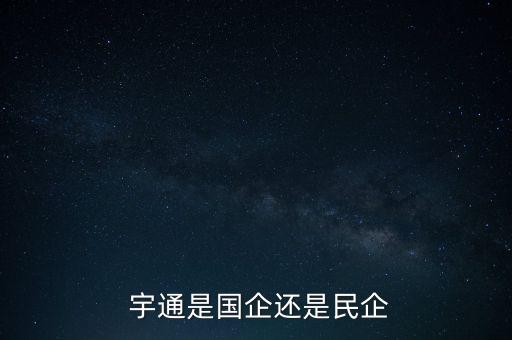 宇通是國企還是民企