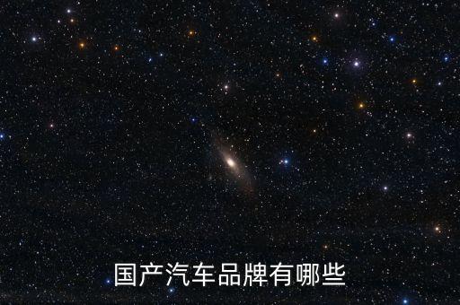 國產(chǎn)汽車品牌有哪些