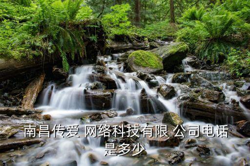  南昌傳愛(ài) 網(wǎng)絡(luò)科技有限 公司電話是多少
