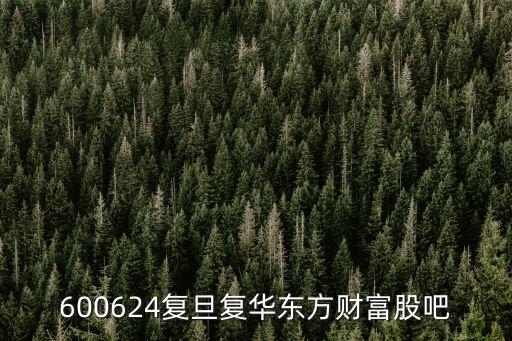 600624復旦復華東方財富股吧