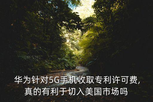  華為針對(duì)5G手機(jī)收取專利許可費(fèi),真的有利于切入美國(guó)市場(chǎng)嗎