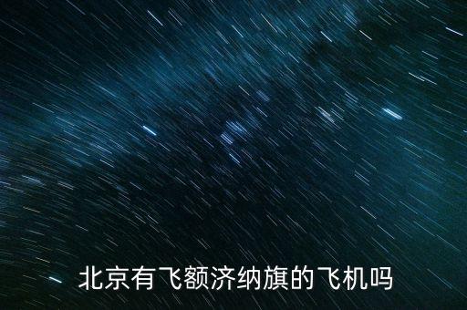  北京有飛額濟納旗的飛機嗎