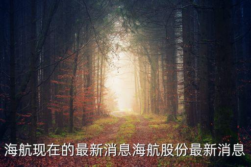 海航現(xiàn)在的最新消息海航股份最新消息