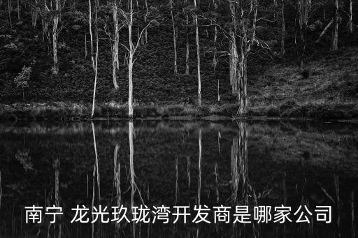 南寧 龍光玖瓏灣開(kāi)發(fā)商是哪家公司