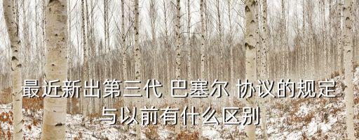 巴塞爾協(xié)議1對(duì)中國影響