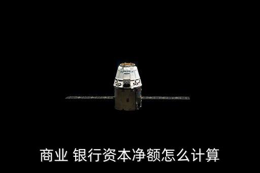 商業(yè) 銀行資本凈額怎么計算