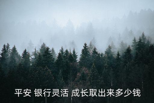 平安銀行的優(yōu)成長產(chǎn)品