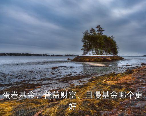 蛋卷基金、普益財(cái)富、且慢基金哪個(gè)更好