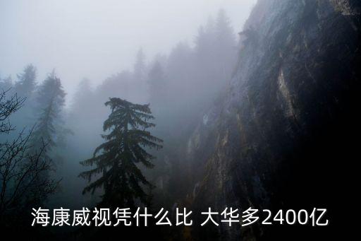 ?？低晳{什么比 大華多2400億