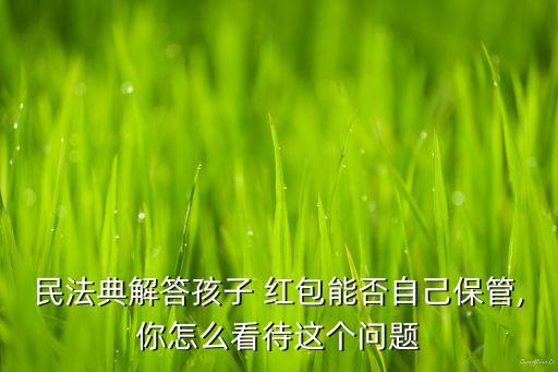 民法典解答孩子 紅包能否自己保管,你怎么看待這個(gè)問題