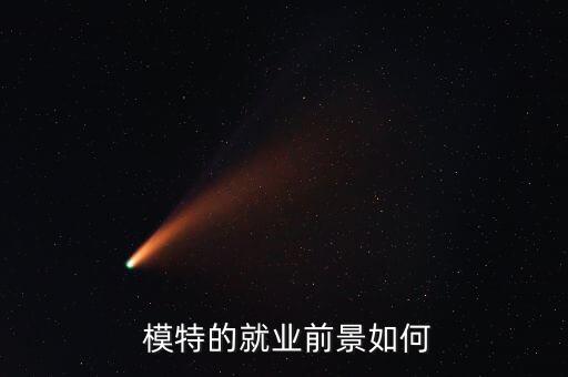  模特的就業(yè)前景如何