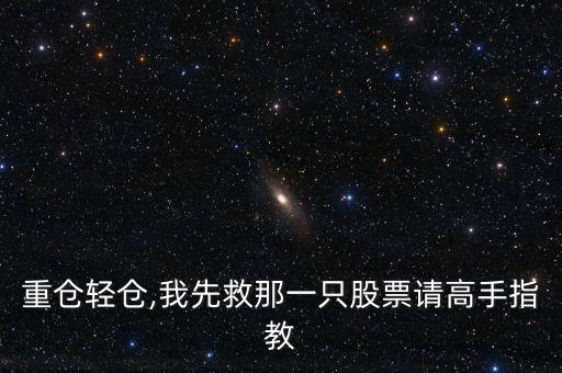重倉輕倉,我先救那一只股票請(qǐng)高手指教