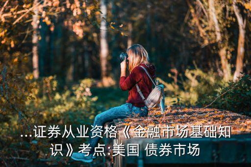 ...證券從業(yè)資格《金融市場(chǎng)基礎(chǔ)知識(shí)》考點(diǎn):美國(guó) 債券市場(chǎng)