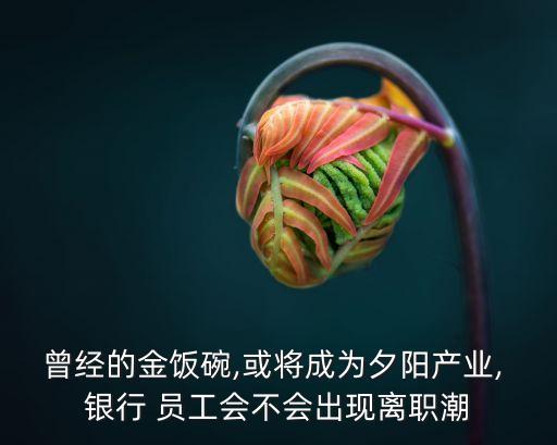未來銀行員工會(huì)失業(yè)嗎,在銀行上班必須要考的證書