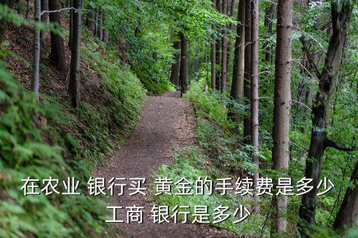 黃金存銀行怎樣收費(fèi),在銀行買(mǎi)賣(mài)黃金怎么收費(fèi)