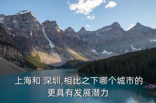  上海和 深圳,相比之下哪個城市的更具有發(fā)展?jié)摿? class=