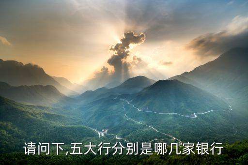 請問下,五大行分別是哪幾家銀行
