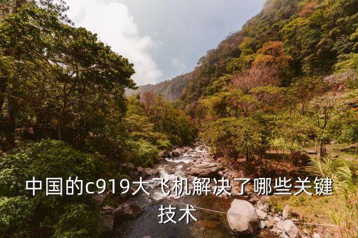 中國(guó)的c919大飛機(jī)解決了哪些關(guān)鍵技術(shù)