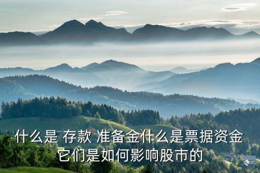 證券公司存款準(zhǔn)備金嗎