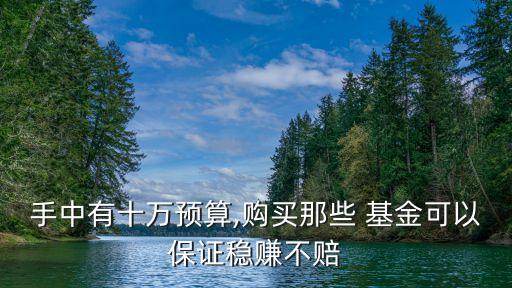 手中有十萬(wàn)預(yù)算,購(gòu)買(mǎi)那些 基金可以保證穩(wěn)賺不賠