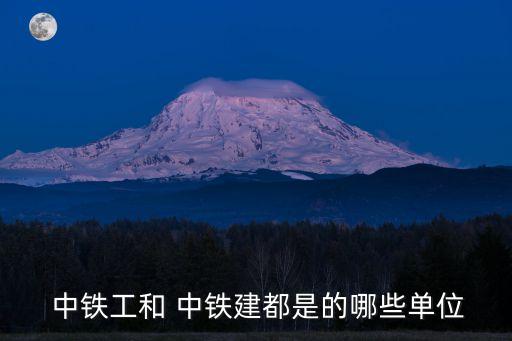 中國中鐵組成