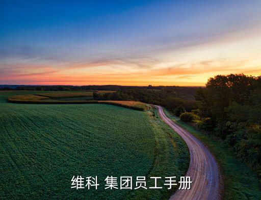  維科 集團(tuán)員工手冊