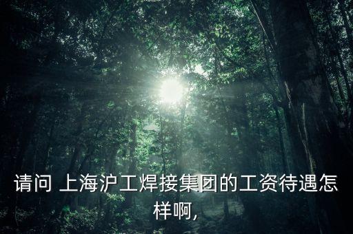 請(qǐng)問(wèn) 上海滬工焊接集團(tuán)的工資待遇怎樣啊,