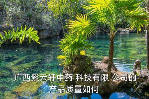  廣西紫云軒中藥 科技有限 公司的產品質量如何