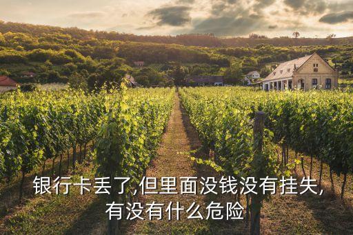  銀行卡丟了,但里面沒(méi)錢沒(méi)有掛失,有沒(méi)有什么危險(xiǎn)