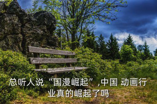 總聽人說“國漫崛起”,中國 動畫行業(yè)真的崛起了嗎