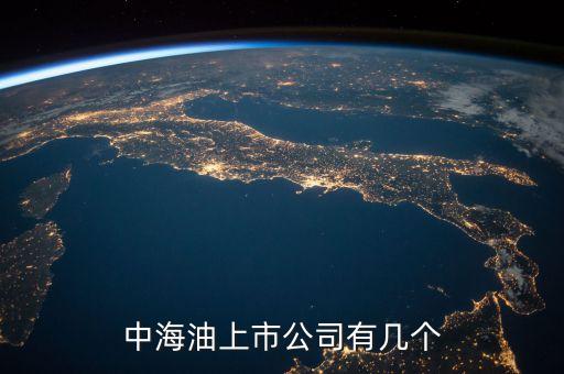 中海油上市公司有幾個(gè)